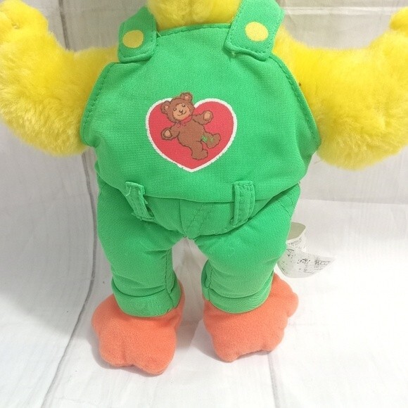 Sesame Street 2004 Nanco Plush Big Bird Green Overalls Stuff Animal 12 in Plush - Picture 5 of 6